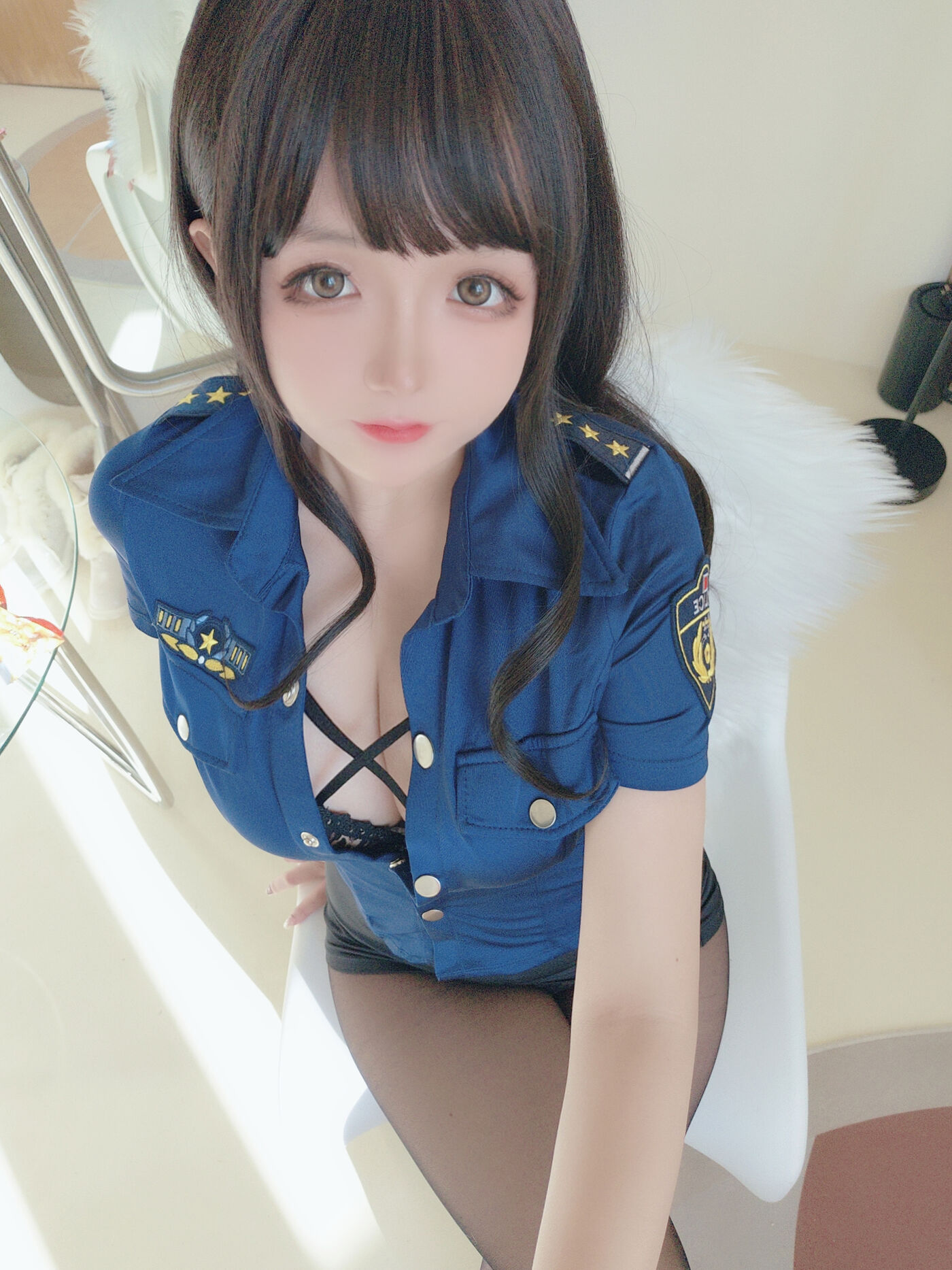 日奈娇 NO.038 豹纹女警-自拍[29P]插图1
